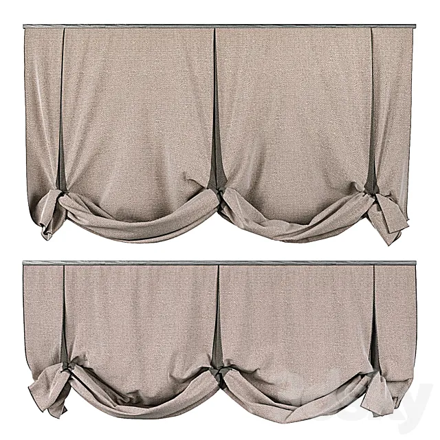 Curtain – 3D Models – London blinds 2