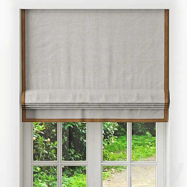 Curtain – 3D Models – Roman Blinds 3