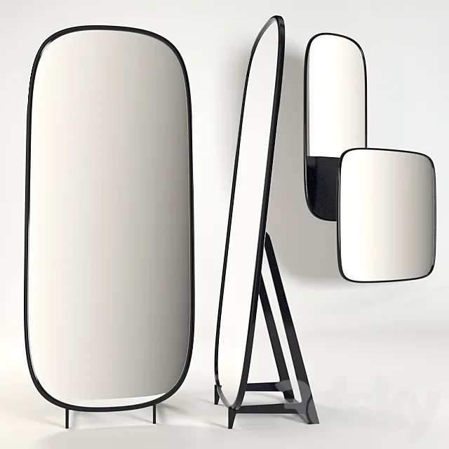 Mirror 3D Models Download – Poliform Audrey mirror