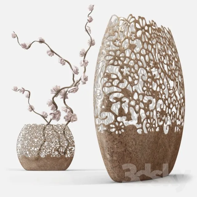 Vase 3D Models Download – 0002