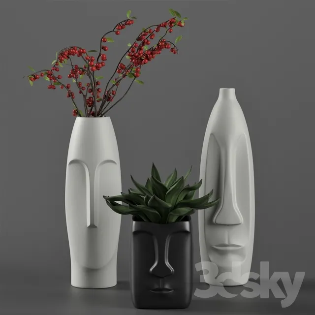 Vase 3D Models Download – 0006