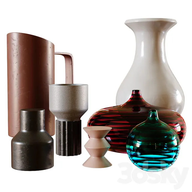 Vase 3D Models Download – 0009