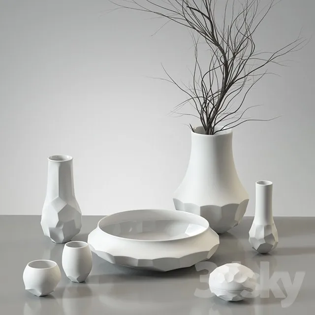 Vase 3D Models Download – 0014