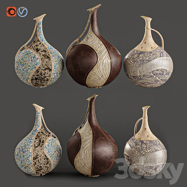 Vase 3D Models Download – 0017