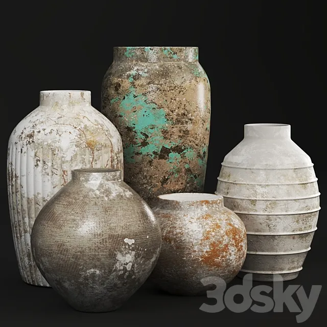 Vase 3D Models Download – 0019