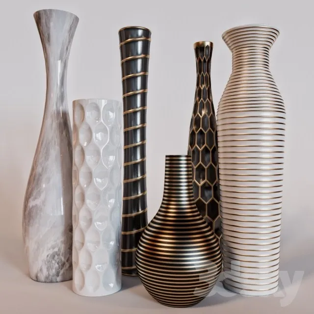 Vase 3D Models Download – 0023