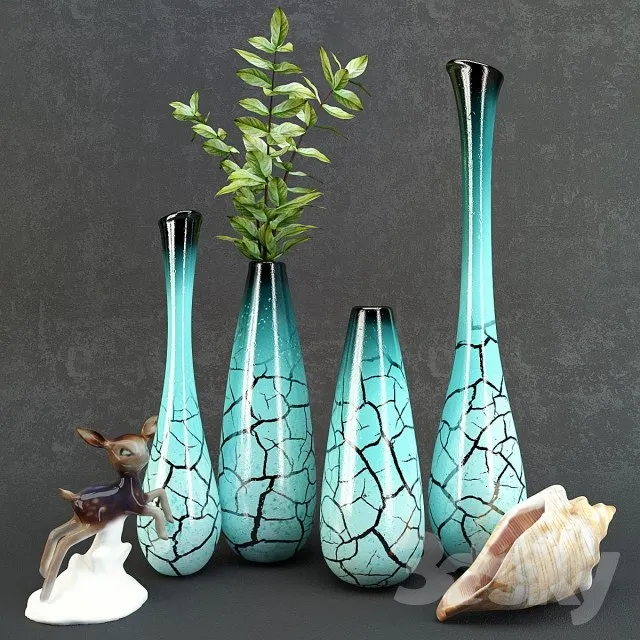 Vase 3D Models Download – 0034