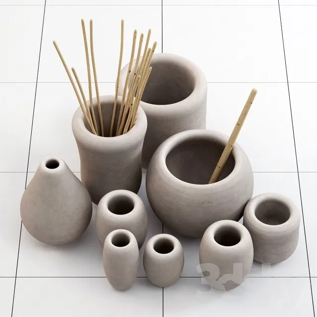 Vase 3D Models Download – 0035