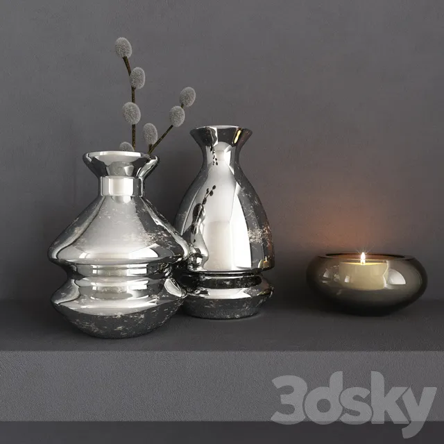 Vase 3D Models Download – Nature morte