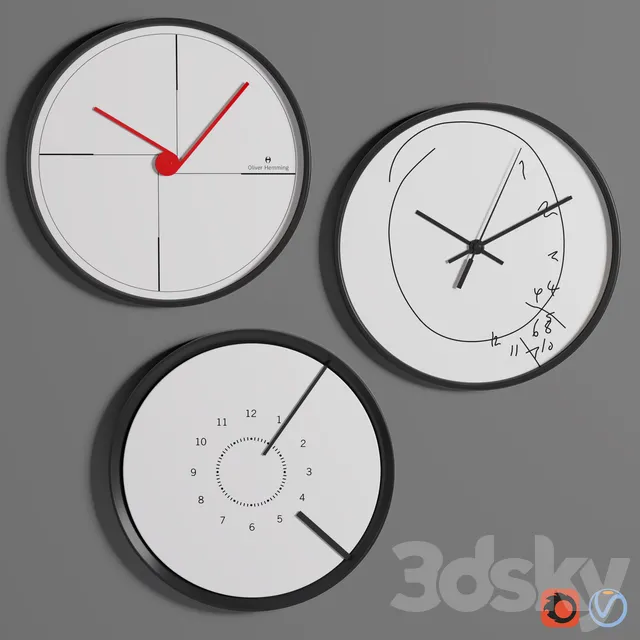 Watches – Clocks – 3D Models – 0002