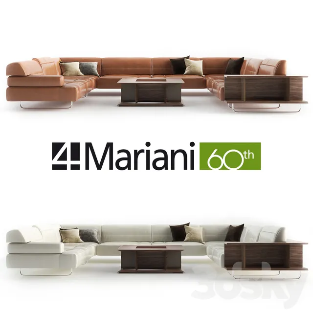 Furniture – Sofa 3D Models – 4MARIANI COLLECTION 02