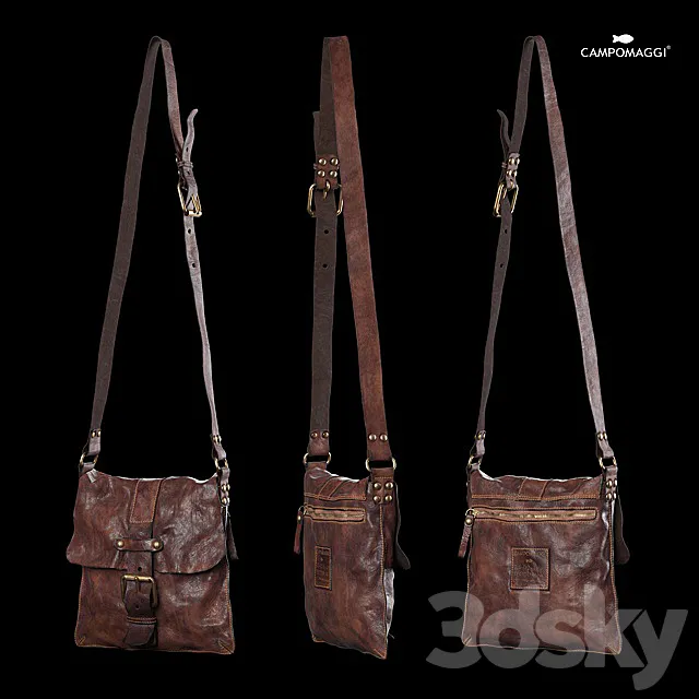 Other Decorative Objects – 3D Models – Campomaggi Lavata bag
