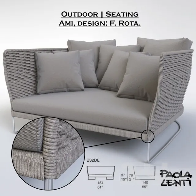 Furniture – Sofa 3D Models – 1046