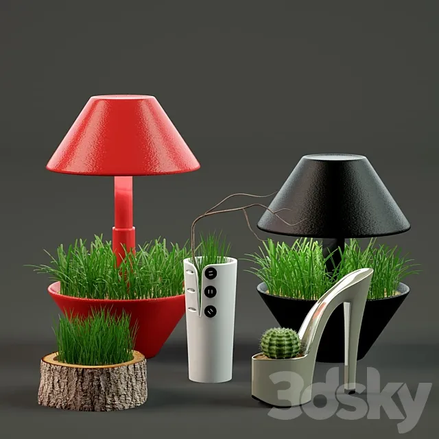 Plants – Flowers – 3D Models Download – 0202