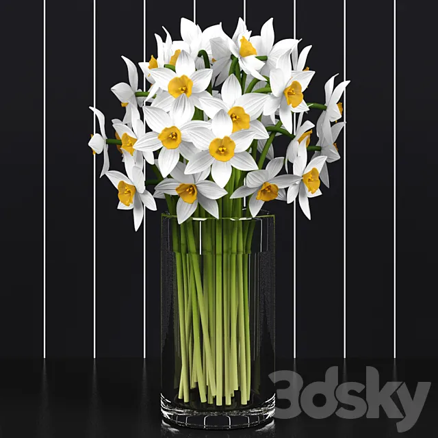 Daffodils \/ Daffodils 3DS Max - thumbnail 3