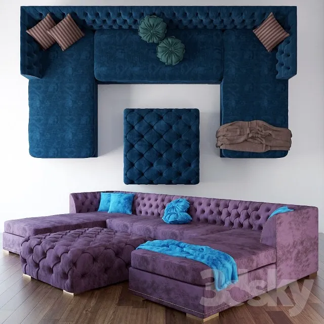 Furniture – Sofa 3D Models – 1078