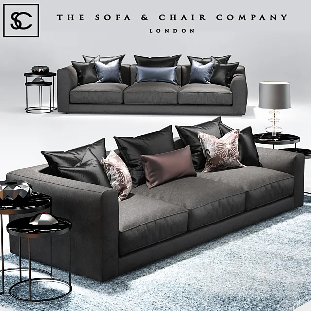 Elis sofa_The sofa and chair company_Coppice table 3DS Max - thumbnail 3