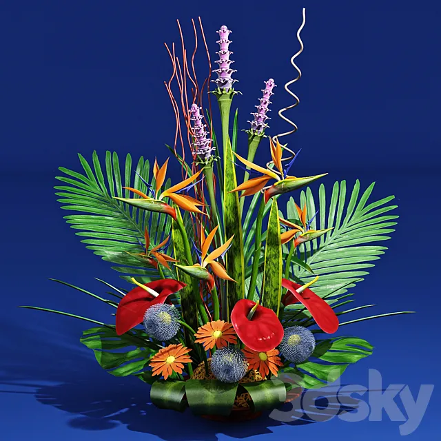 Plants – Flowers – 3D Models Download – 0359