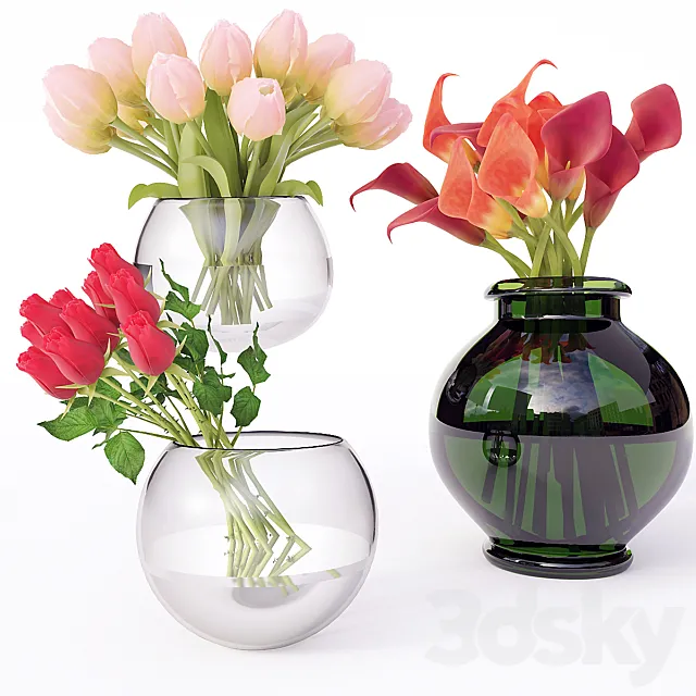 Plants – Flowers – 3D Models Download – 0553