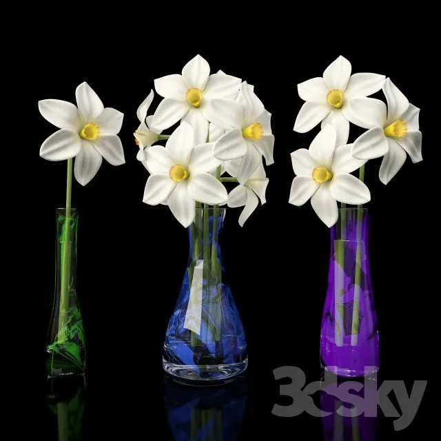 Daffodils 3DS Max - thumbnail 3