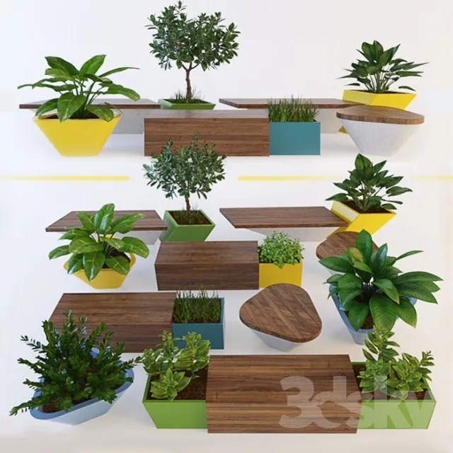 Plants – Flowers – 3D Models Download – 0641