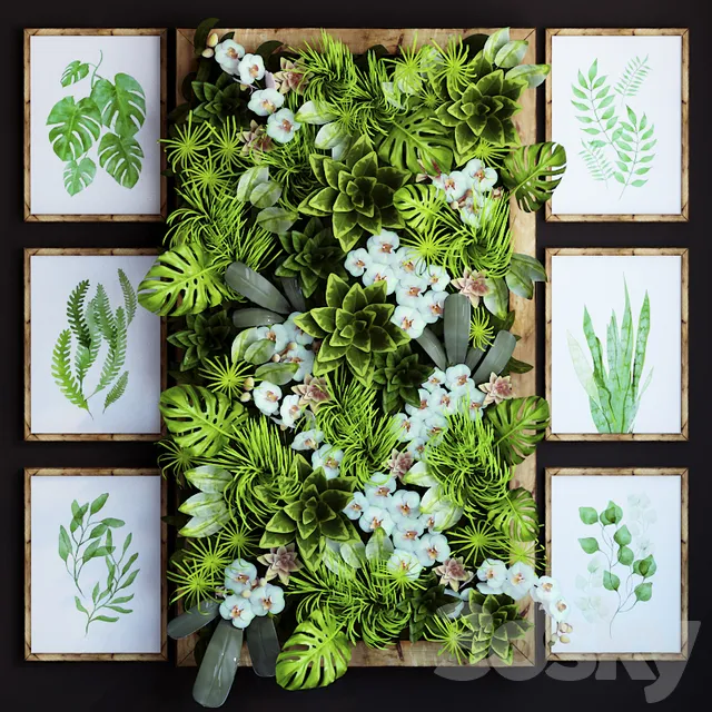 Plants – Flowers – 3D Models Download – 0754