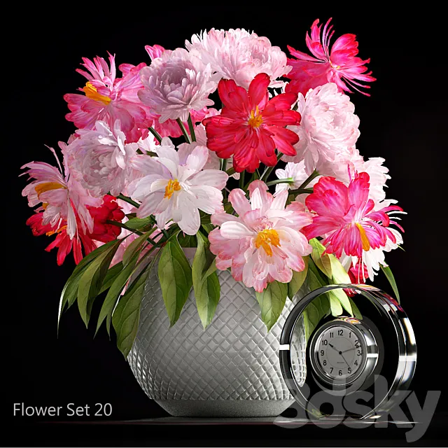 Plants – Flowers – 3D Models Download – 0821