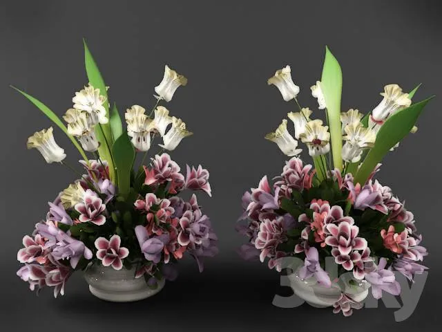 Plants – Flowers – 3D Models Download – amb.decoration.flowersvase2