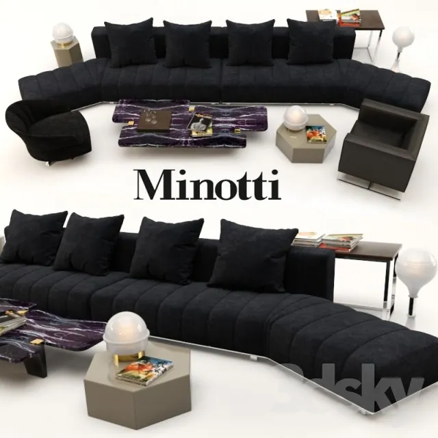 Furniture – Sofa 3D Models – 1150