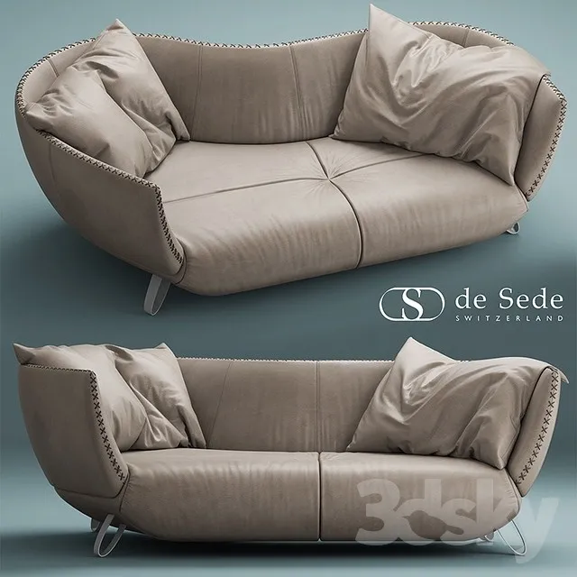 2 Sofa desede DS-102 3DS Max - thumbnail 3