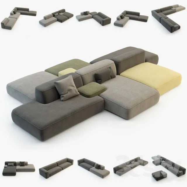 Furniture – Sofa 3D Models – 1154