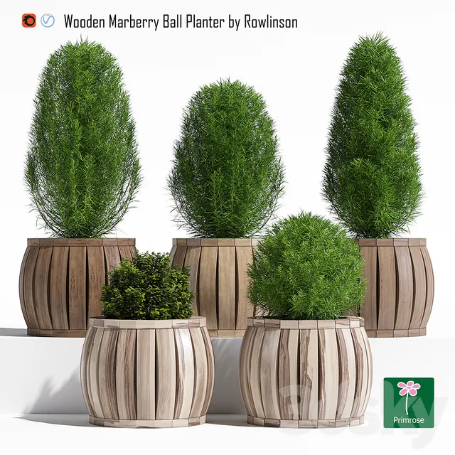 Plants – Flowers – 3D Models Download – Marberry Ball Planter
