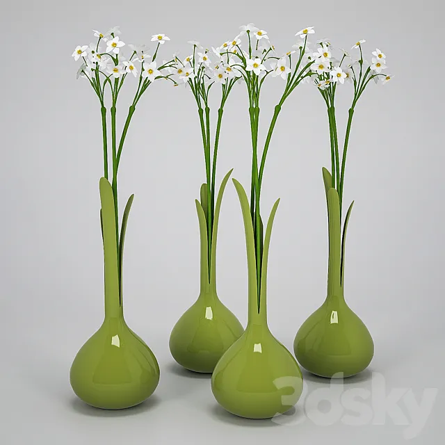Plants – Flowers – 3D Models Download – Onion vase by Iris Zohar