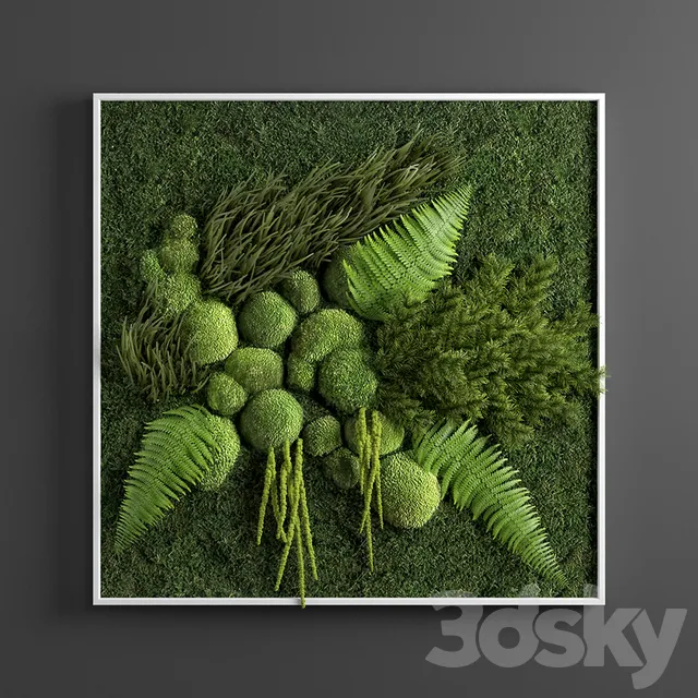 Plants – Flowers – 3D Models Download – Panel Green