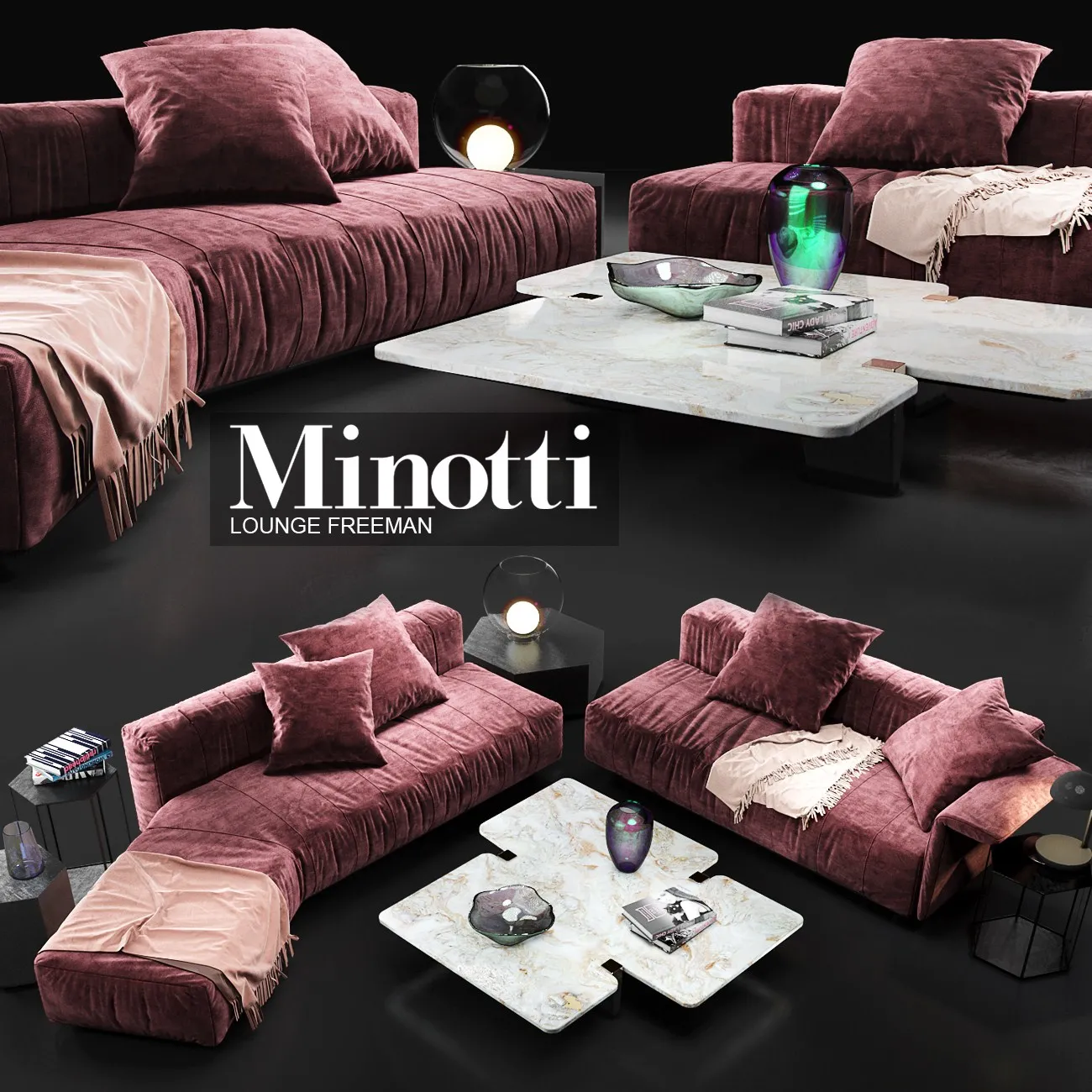 Furniture – Sofa 3D Models – 1177