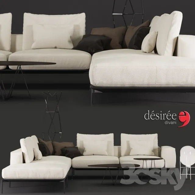Furniture – Sofa 3D Models – 1192
