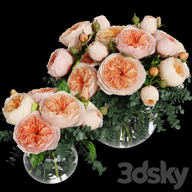 Plants – Flowers – 3D Models Download – Rosa Juliet