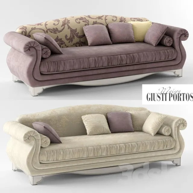 Sofa Guisti Portos 3DS Max - thumbnail 3