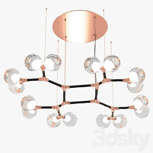 Chandelier Brabbu Horus 3DS Max - thumbnail 3