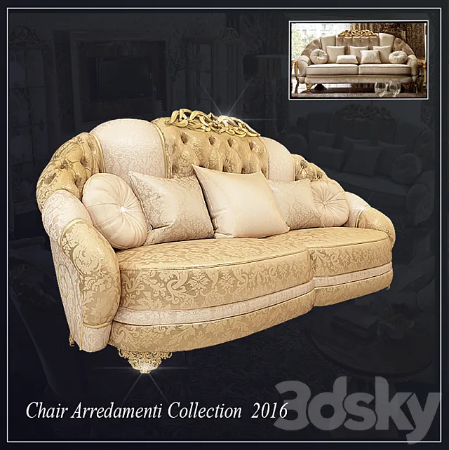 Furniture – Sofa 3D Models – 1215