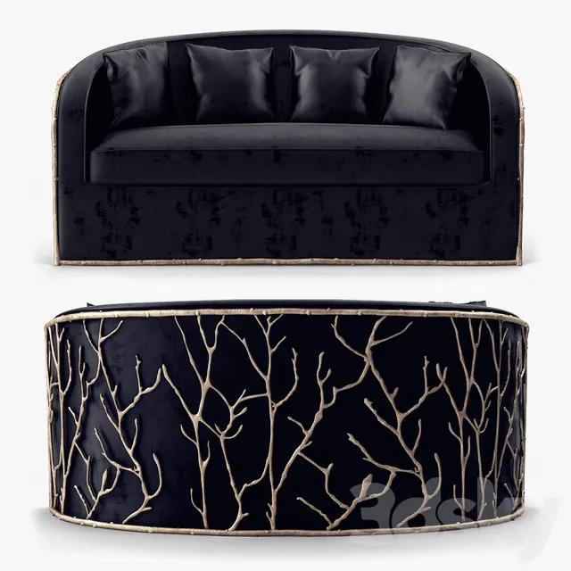 Furniture – Sofa 3D Models – 1216