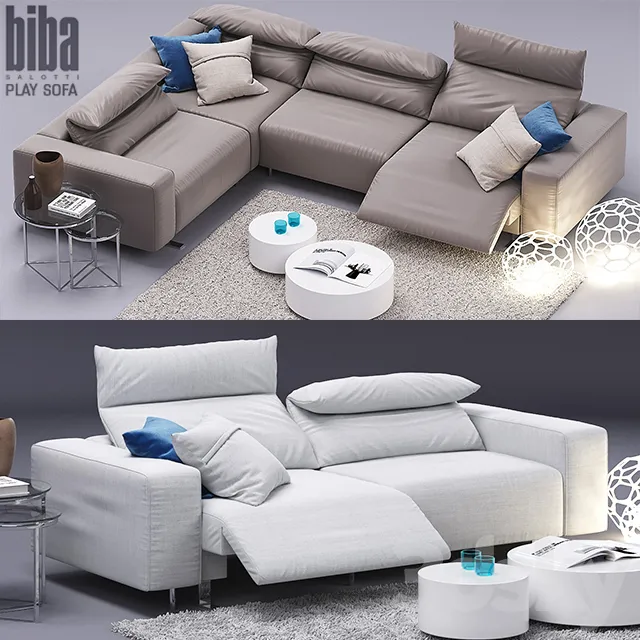 Furniture – Sofa 3D Models – 1222