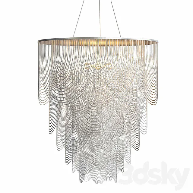 Ceremony Chandelier by Slamp 3DS Max - thumbnail 3