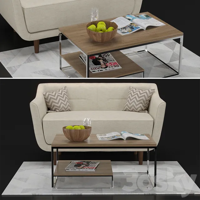 Furniture – Sofa 3D Models – 1240