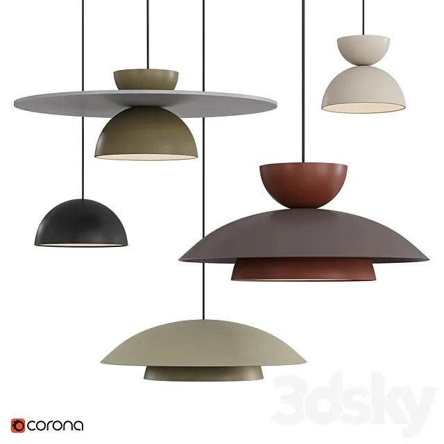 Ceiling Lights – 3D Models Download – 0370