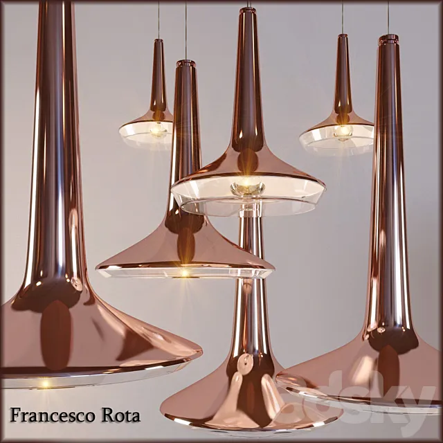 Francesco Rota Pendant Lights 3DS Max - thumbnail 3