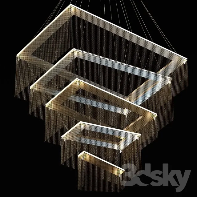 Willowlamp – Geometric storm 3DS Max - thumbnail 3