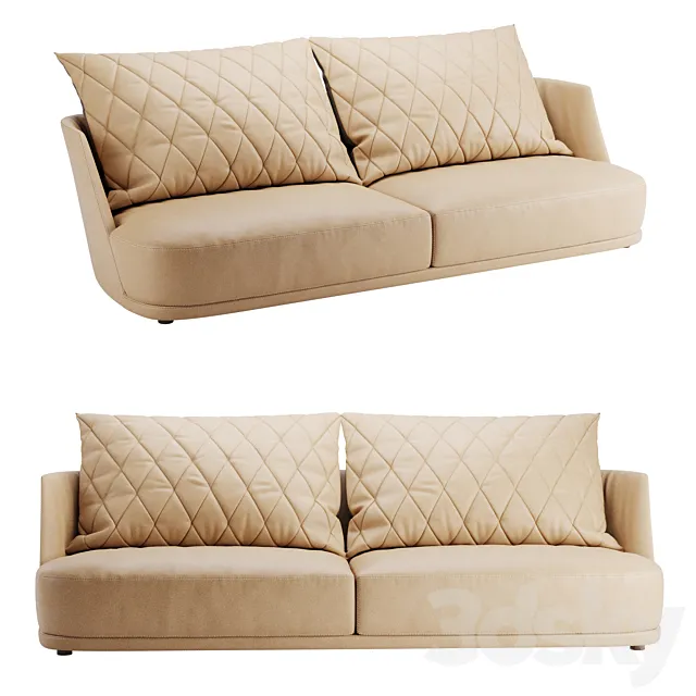 Alberta Grace sofa 3DS Max - thumbnail 3