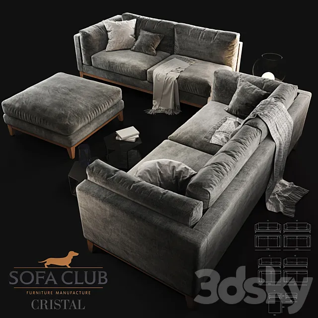 Furniture – Sofa 3D Models – 1260