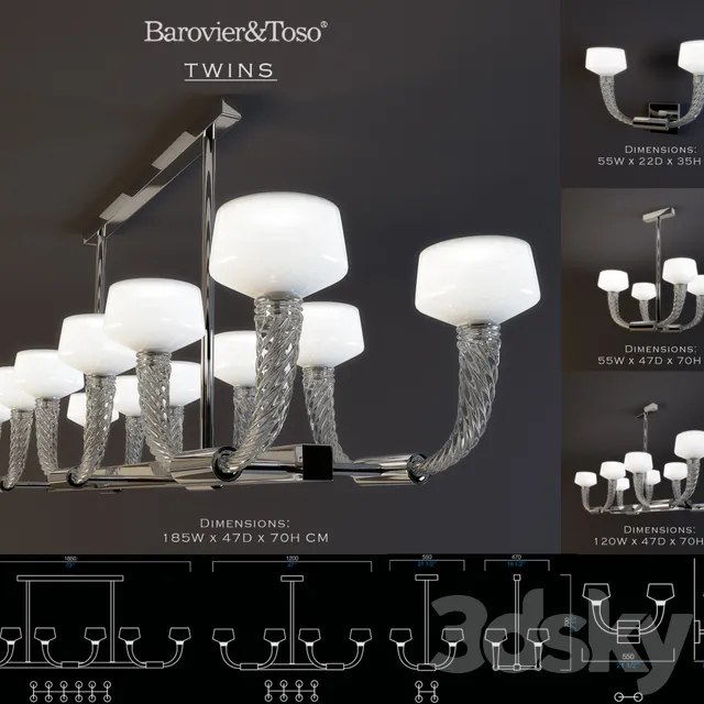 Ceiling Lights – 3D Models Download – 0528